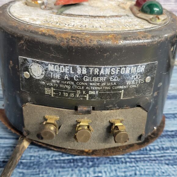 Vintage American Flyer lines train transformers UNTESTED parts - Picture 7 of 9